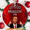 Let's Go Brandon Festive Christmas Ornament, Family Tree Decoration