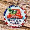 Let's Go Brandon Funny Christmas Ornaments