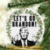 Lets Go Brandon Trump Ceramic Christmas Ornament, Family Christmas Tree Ornaments
