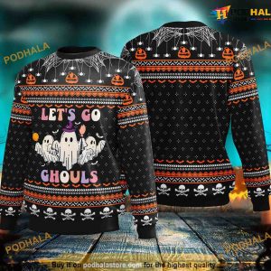 Let's Go Ghouls Christmas Vacation Sweater