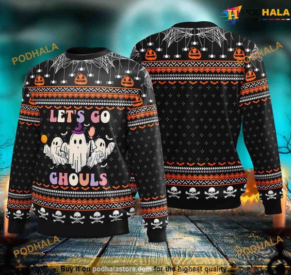 Let’s Go Ghouls Christmas Vacation Sweater
