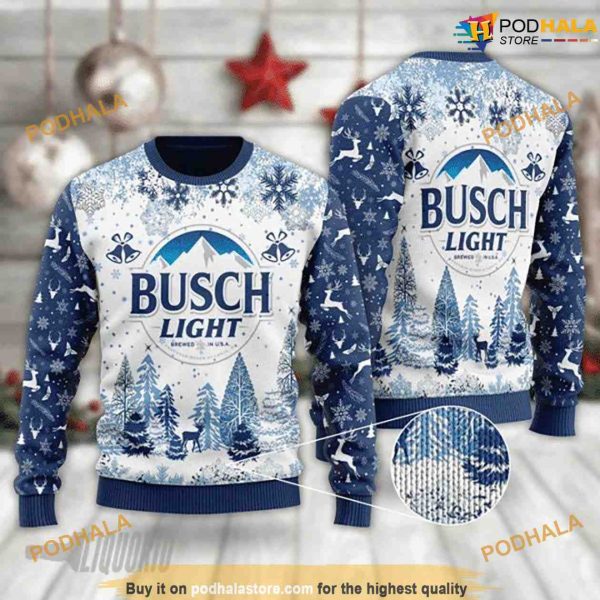 Light 3D Christmas Unisex Woolen 3D Christmas Vacation Sweater