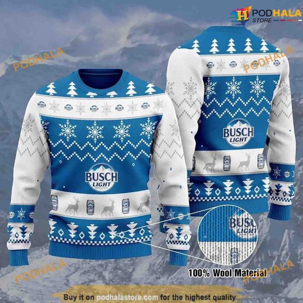 Light Christmas Unisex Woolen 3D Christmas Vacation Sweater