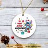 Lilo and Stitch Jolly Enough? Ornament, Funny Christmas Ornaments