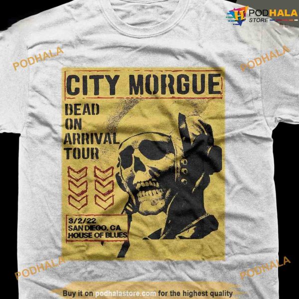 Limited City Morgue Shirt, Zillakami Merch