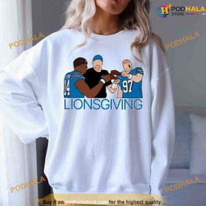 LionsThanksgiving TShirt For Detroit Lions Fans 2