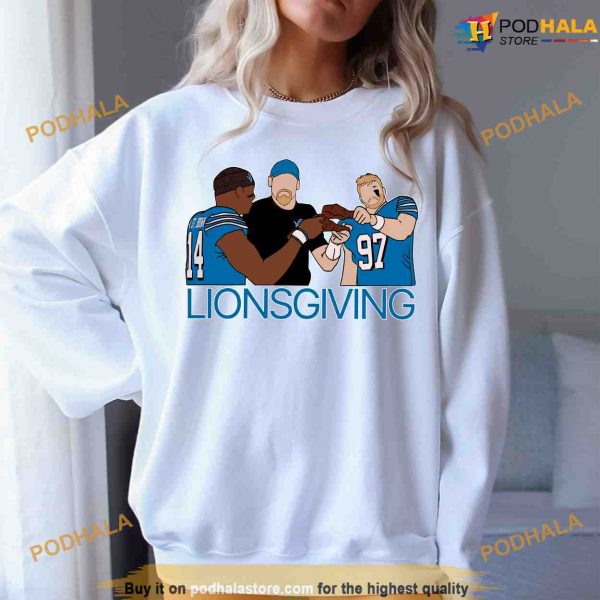 LionsThanksgiving TShirt For Detroit Lions Fans