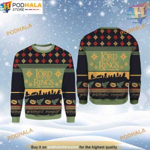 Lord Of Rings Ugly Christmas Sweater, Funny Christmas Gift Ideas