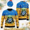 Los Angeles Chargers Baby Yoda Funny Xmas Sweater
