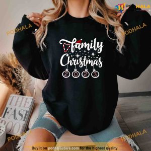 Love My Family Cute Family Christmas 2023 Shirt 2