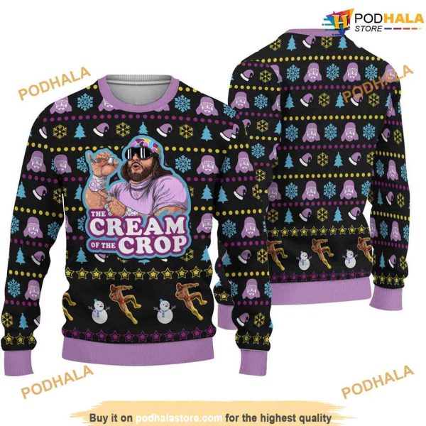 Macho Man Randy Savage, Xmas 3D Friends Christmas Sweater