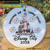 Magic Castle Trip Ornament 2023, Family Christmas Keepsake