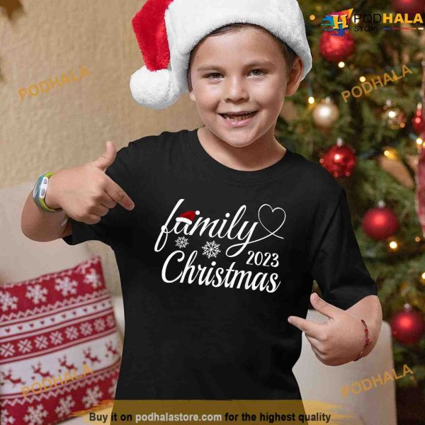 Matching Family Xmas Shirt, Christmas 2023 Shirt