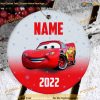 Mcqueen Disney Cars Ornament, Personalized Family Christmas Ornaments