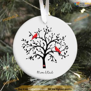 Memorial Cardinal Christmas Ornament Remembrance Tree Family Tree Decoration 2 2