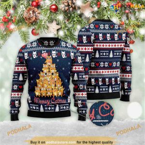 Meowy Catmas Gift For Xmas 3D Funniest Ugly Christmas Sweater