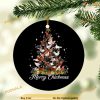 Merry Chickmas Xmas Ornament, Personalized Family Christmas Ornaments