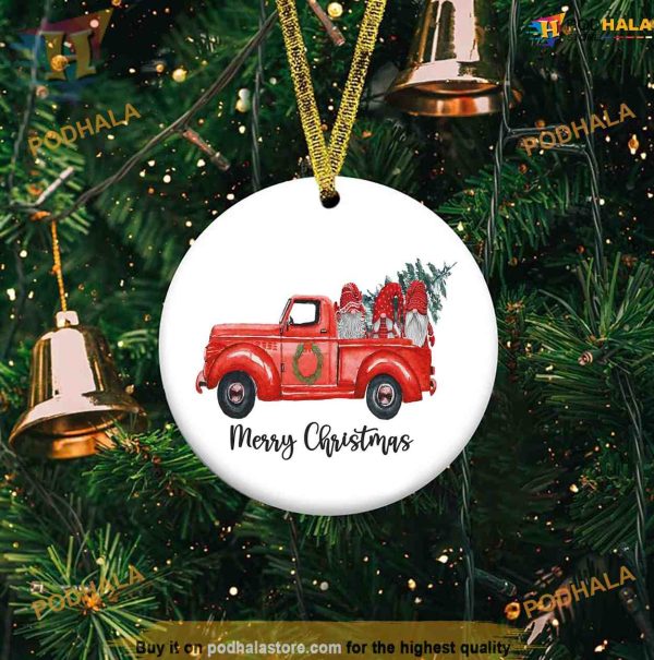 Merry Christmas Gnomes, Funny Christmas Ornaments