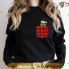 Merry Christmas Grinch in Pocket Sweatshirt, Grinch Christmas Sweatshirt, Christmas Gift