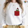 Merry Christmas Grinch in Pocket Sweatshirt, Grinch Sweatshirt Womens