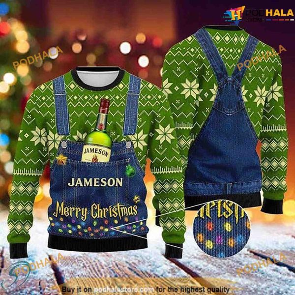 Merry Christmas Jameson Christmas Funny Womens Christmas Sweater