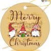 Merry Christmas Sheet Music Gnomes Ornaments Personalized Family Ornaments