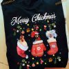 Merry Christmas Socks Chicken Christmas Costume Chickmas Shirt