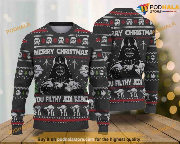 Merry Christmas Star Wars Funny Xmas Sweater