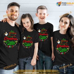 Merry Cruisemas Family Cruise Christmas 2023 Funny Boat Trip Shirt