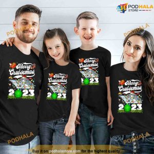 Merry Cruisemas Family Cruise Christmas 2023 Funny Shirt