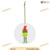 Merry Dwarf Pickleball Ornament, Family Tree Decoration