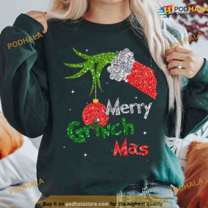 Merry Grinchmas Ornament Shirt Grinch Christmas Sweatshirt 2