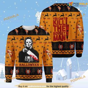 Michael Christmas Horror 3D Christmas Vacation Sweater