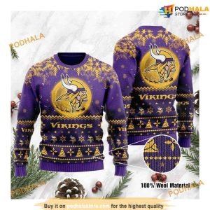 Minnesota Football Family Ugly Christmas Sweater