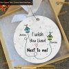 Missing You Friendship Ornament, Family Christmas Tree Decoration