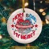 Mom and Dad My Angels Xmas Ornament 2023, Personalized Family Ornaments