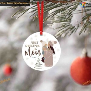 Mom's First Christmas Mommy Keepsake Ornament
