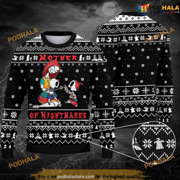 Mother of Nightmares Christmas 3D Naughty Xmas Sweater