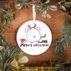 Mouse Christmas Ornament, Merry Christmas, Family Christmas Ornaments