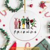Movie Characters Ceramic Christmas Ornament, Friends Christmas Ornaments