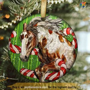 Mustang Horse Christmas Ornament, Family Christmas Ornaments