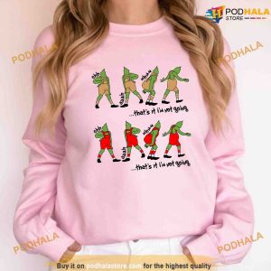 My Day Im Booked Grinch Sweatshirt For Womens Mens Grinch Gift Ideas 3