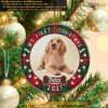 My First 2023 Christmas Dog Ornament, Custom Photo Ornaments