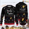 My Patronus Is A Grinch Christmas Naughty Xmas Sweater