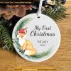 My Personal First Christmas Ornament, Customized Keepsake