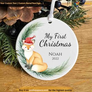 My Personal First Christmas Ornament, Customized Keepsake