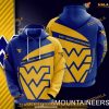 NCAA West Virginia Mountaineers 3D Funny Christmas Hoodie