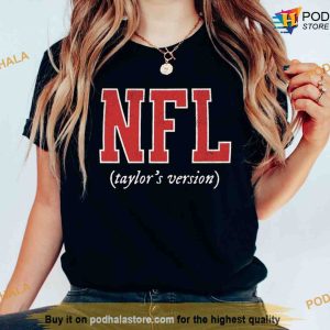NFL Taylors version Kansas City Chiefs Shirt Travis Kelce TShirt 2
