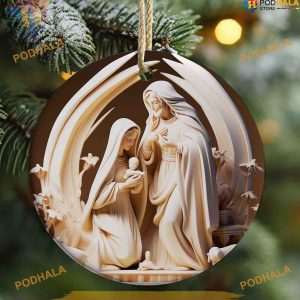 Nativity Christmas Ornament, Friends Christmas Ornaments