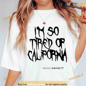 Nessa Barrett Mesh Shirt, I’m So Tired Of California